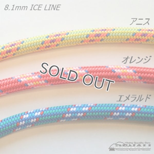 画像2: 【期間限定セール】ICE LINE 8.1mm UNICORE (50m GOLDEN DRY) (2)