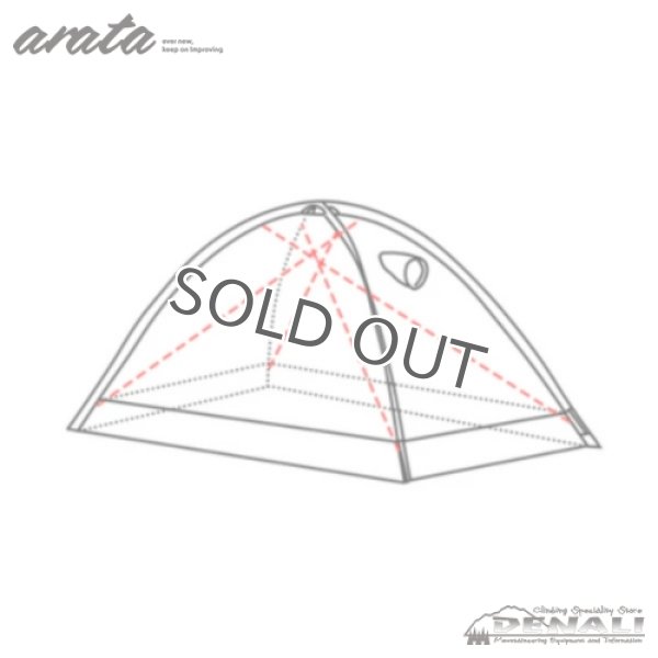 画像1: arata Emergency Guyline Kit (ver2.0/付属ペグ2本仕様) (1)