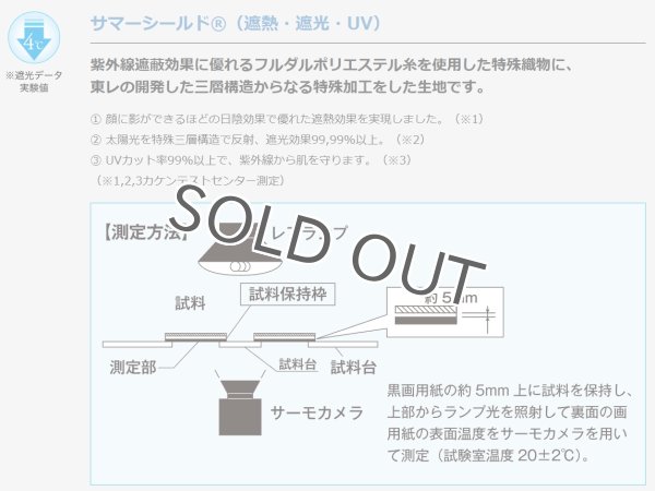 画像3: 【特価商品】サマーシールド折り畳み傘 (3)