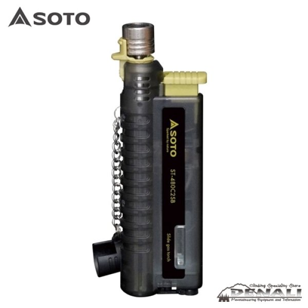 画像1: Slide Gas Torch Skeleton Black (1)