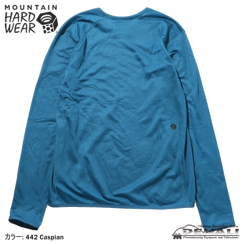 Men's Air Mesh Longsleeve Crew (2023Color) - 山の店 デナリ