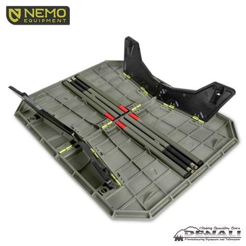 商品画像：Amazon.com: NEMO Equipment Moonlander Dual-Height Camp Table 3