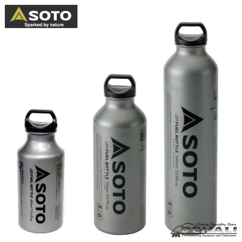 SOTO WIDE MOUSE FUEL BOTTLE (400、700、1000ml) - 山の店 デナリ
